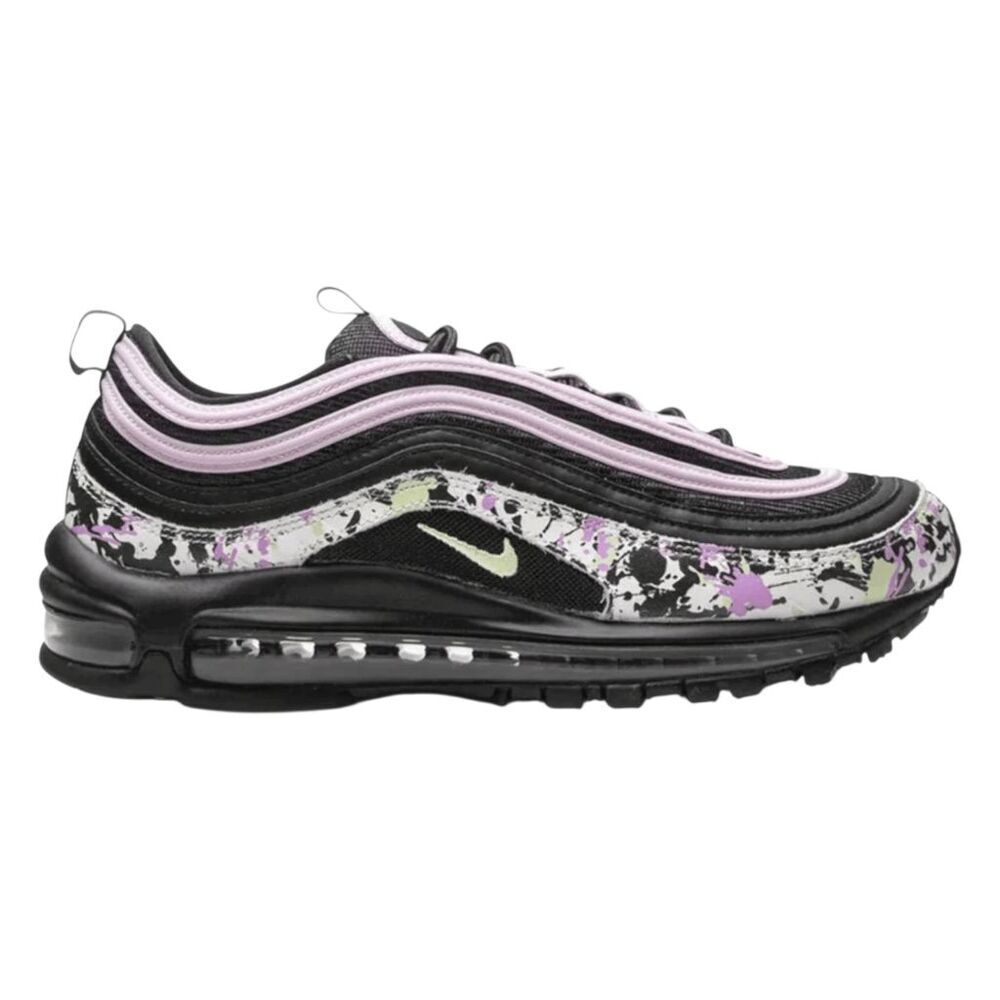 NIKE Air Max 97 'Splatter Black Pink' Running Shoes Size 8